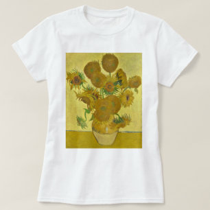 Van Gogh Vase mit fünfzehn SonnenblumengalerieHD T-Shirt