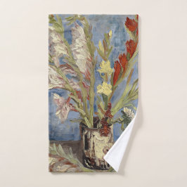Van Gogh Vase mit Gladioli und China Asters Handtuch