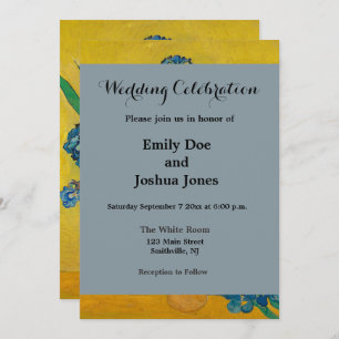 Van Gogh Vase mit Ire Classic Impressionismus Einladung