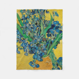 Van Gogh Vase mit Ire Classic Impressionismus Fleecedecke