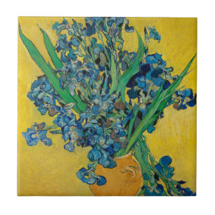 Van Gogh Vase mit Ire Classic Impressionismus Fliese