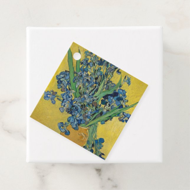 Van Gogh Vase mit Ire Classic Impressionismus Geschenkanhänger (Beispiel)