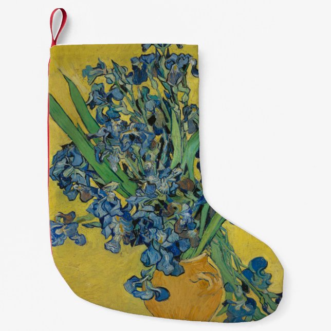 Van Gogh Vase mit Ire Classic Impressionismus Kleiner Weihnachtsstrumpf (Vorderseite)