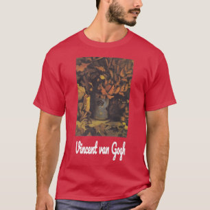 Van Gogh Vase mit Toten Blätter Retro Vincent van T-Shirt