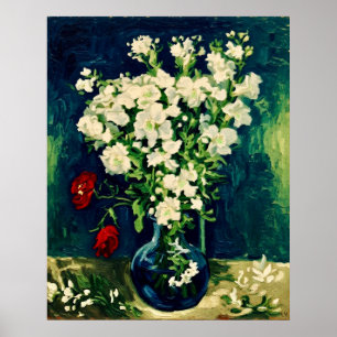 Van Gogh Vase mit Viscaria Poster