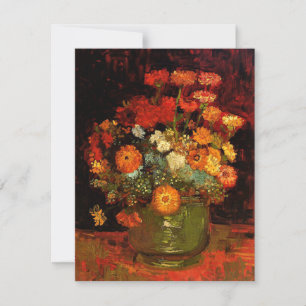 Van Gogh - Vase mit Zinnie