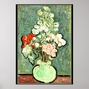 Van Gogh - Vase of Blume, 1890 Poster