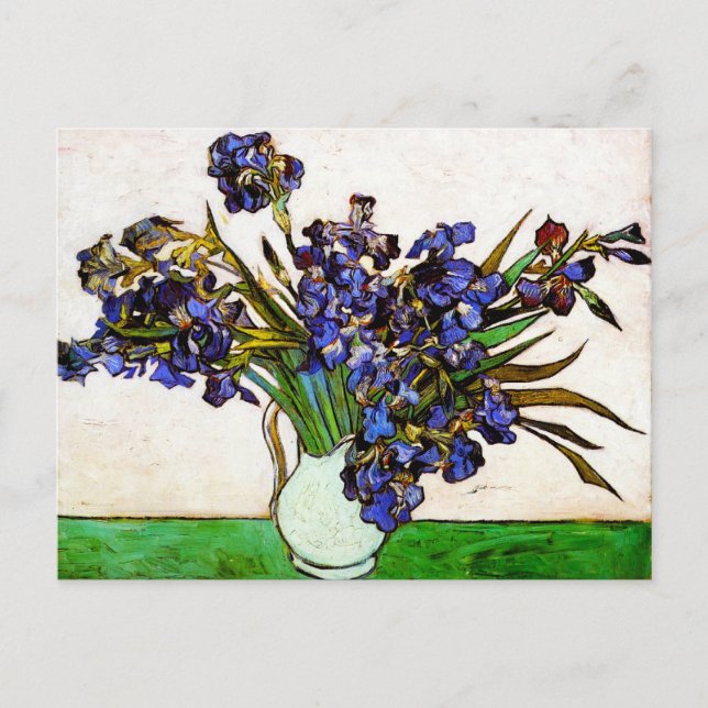 Van Gogh Vase von der irischen Postkarte (Vorderseite)