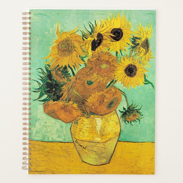 Van Gogh - Vase with 12 Sunflowers Planer (Vorderseite)