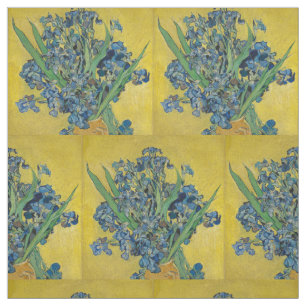 Van Gogh Vasen mit Iris Klassischer Impressionismu Stoff