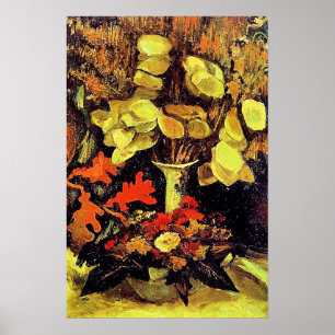 Van Gogh, Vasen mit Mondviole, Poster