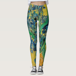 Van Gogh Vasen mit Schwertlilien Klassischer Impre Leggings