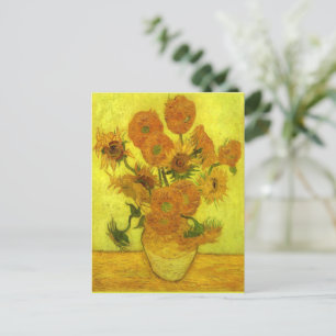 Van Gogh - Vierzehn Sonnenblumen, Postkarte