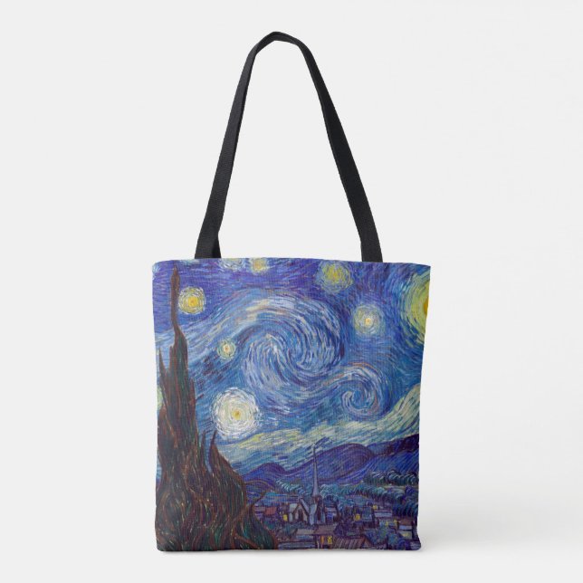VAN GOGH VINCENT - Starry night 1889 (Rückseite)