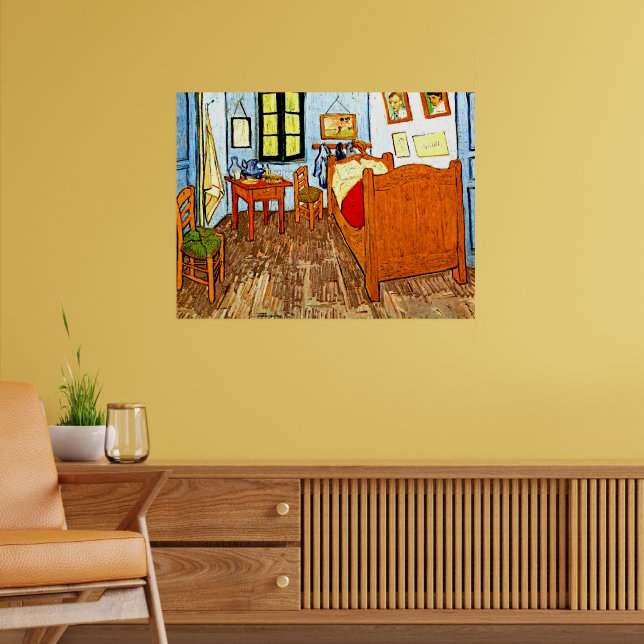 Van Gogh - Vincent's Bedroom Poster (Wohnzimmer 2)