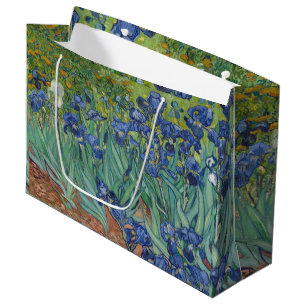 Van Gogh Vintag Irises Große Geschenktüte