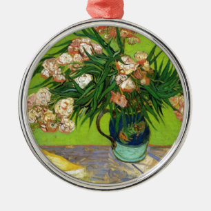 Van Gogh Vintage-Gemälde Blüten Blumen Reben Ornament Aus Metall
