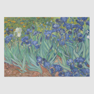 Van Gogh Vintage Irises Seidenpapier