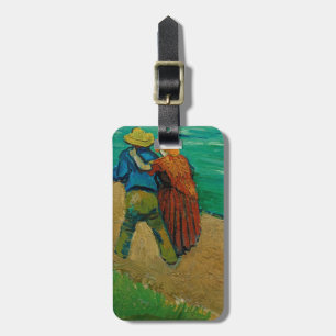 Van Gogh Vintage Post-Impressionist Zwei Liebende Gepäckanhänger
