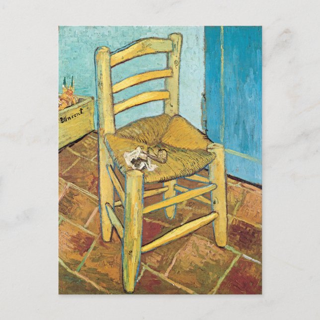 Van Gogh-Vorsitz von Vincent van Gogh Postkarte (Vorderseite)