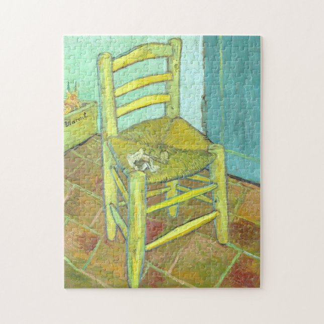 Van Gogh - Vorsitzender - Vincent van Gogh Puzzle (Vertikal)