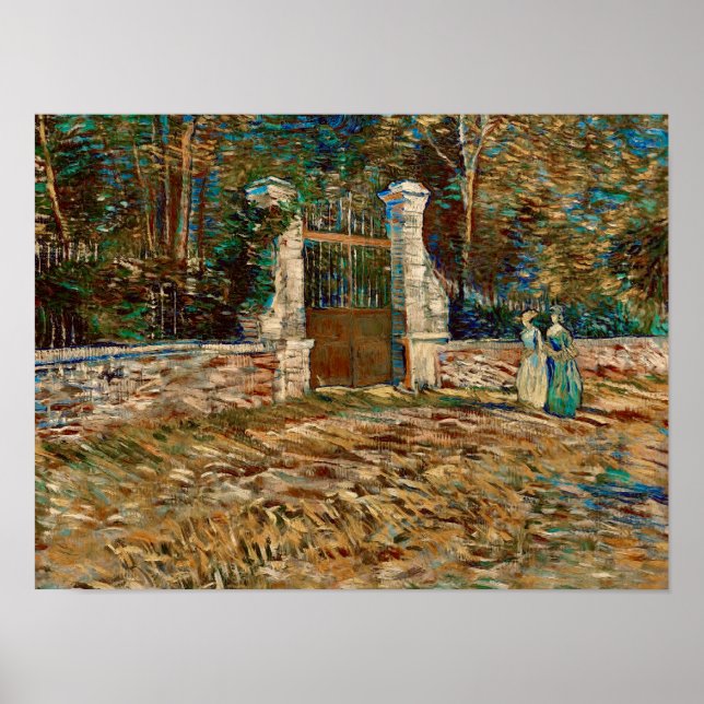 Van Gogh Voyer d’Argenson Park Poster (Vorne)