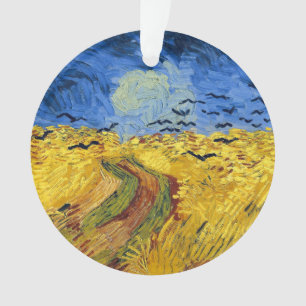 Van Gogh Weizenfeld mit Krähen Post-Impressionist Ornament