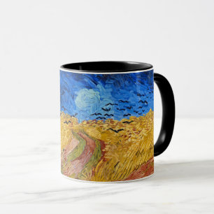 Van Gogh Weizenfeld mit Krähen Tasse