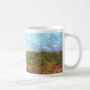 Van Gogh: Weizenfeld mit Mohn und Lerche Kaffeetasse
