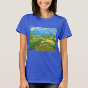 Van-Gogh-Weizenfelder bei Auvers unter Clouded Sky T-Shirt