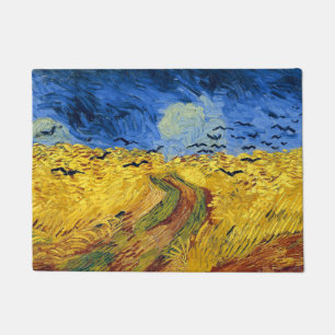Van Gogh Weizenfelder impressionistische Malerei Fußmatte