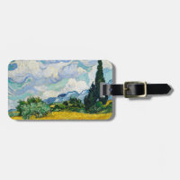 Van Gogh Wheat Field mit Zypressen. Impressionismu
