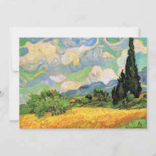Van Gogh Wheat Field w Cypressen bei Haute Galline