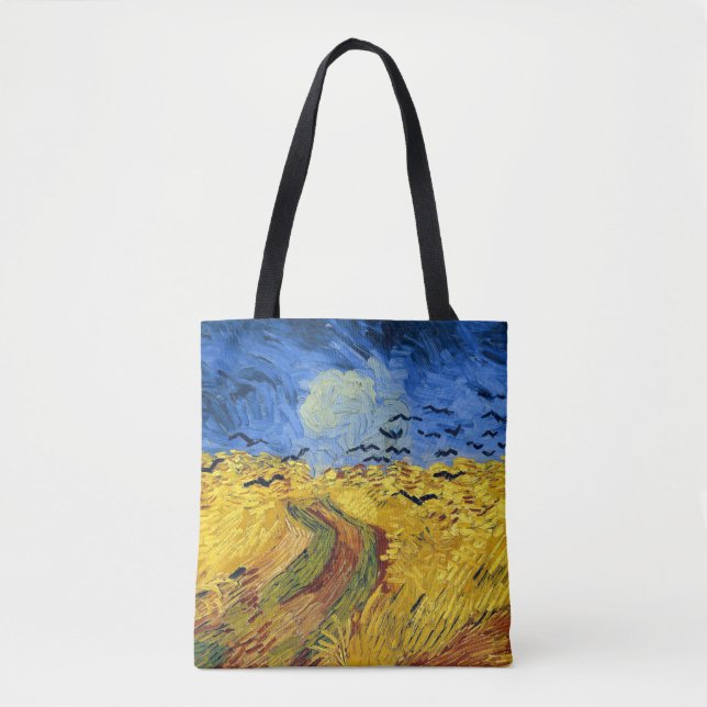 Van Gogh Wheat Fields impressionistisches Gemälde (Vorderseite)