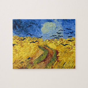 Van Gogh Wheat Fields impressionistisches Gemälde Puzzle