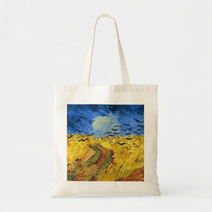 Van Gogh Wheat Fields impressionistisches Gemälde Tragetasche