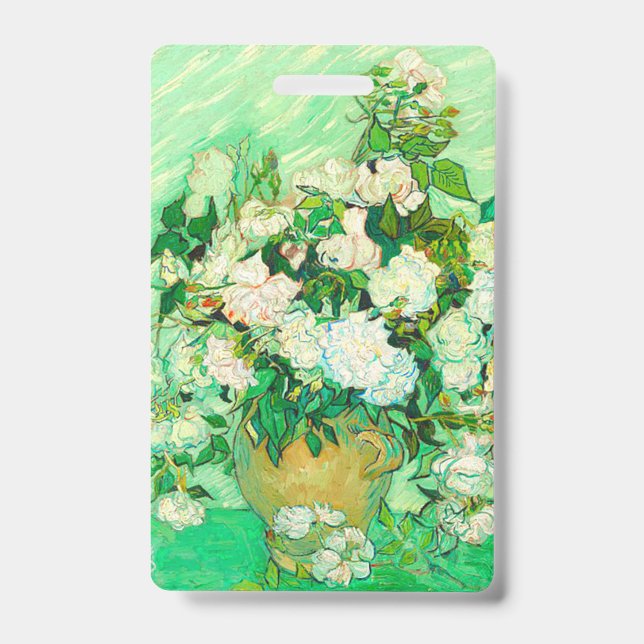 Van Gogh White Roses Ausweis (Vorderseite)