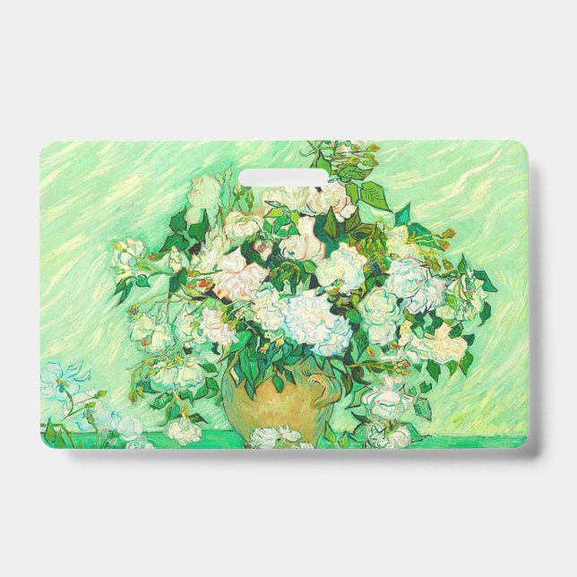 Van Gogh White Roses Ausweis (Vorderseite)