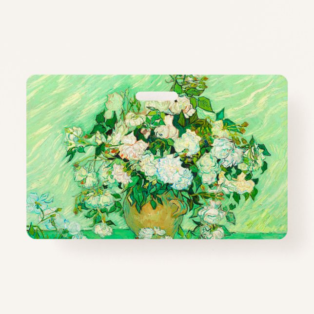 Van Gogh White Roses Ausweis (Vorderseite)