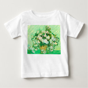 Van Gogh White Roses Baby T-shirt