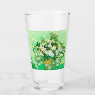 Van Gogh White Roses Glas
