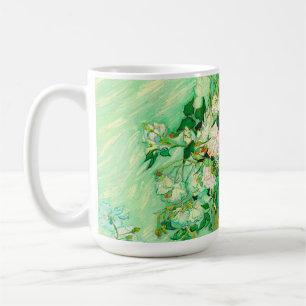 Van Gogh White Roses Kaffeetasse