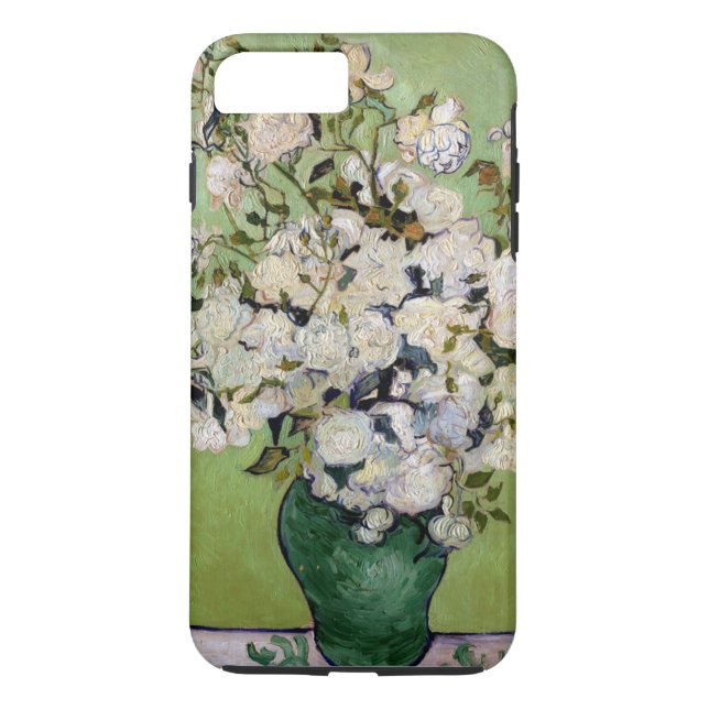 Van Gogh White Roses Tough iPhone 7 Plus Fall Case-Mate iPhone Hülle (Rückseite)