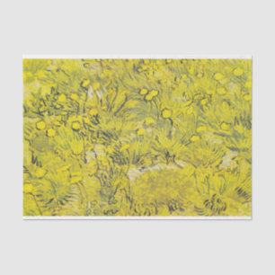 Van Gogh Wiese - Helle gelbe Wildblumen Seidenpapier