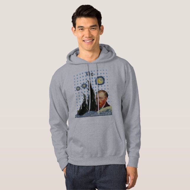  Van Gogh with every star I see, I remember that  Hoodie (Vorne ganz)