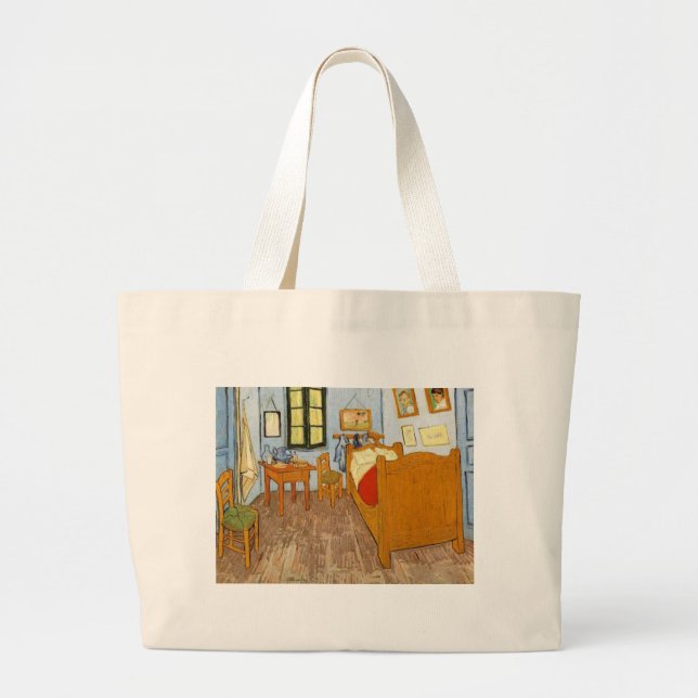 Van Gogh-Zimmer Jumbo Stoffbeutel (Vorne)