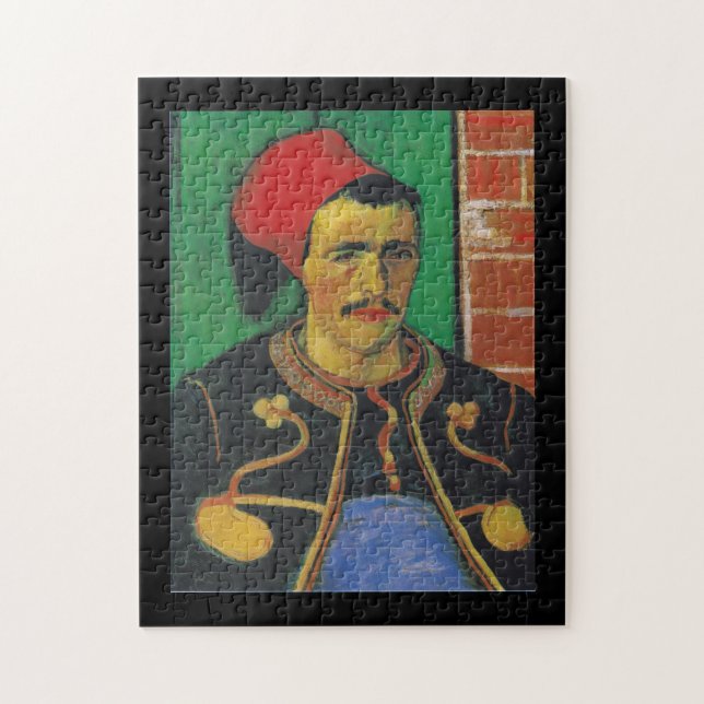 Van Gogh| Zouave| 1888 Puzzle (Vertikal)