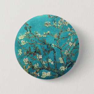 Van Gogh Zweige mit Mandelblüten-Taste Button