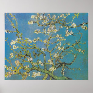 Van Gogh Zweigstellen von Almond Print Poster