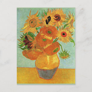 Van Gogh - Zwölf Sonnenblumen Postkarte
